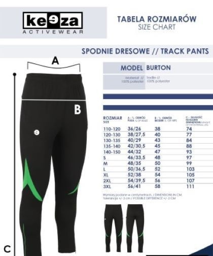 Komplet dresowy KEEZA Burton z nadurkiem klubowym Leśnik Słone - obrazek 5