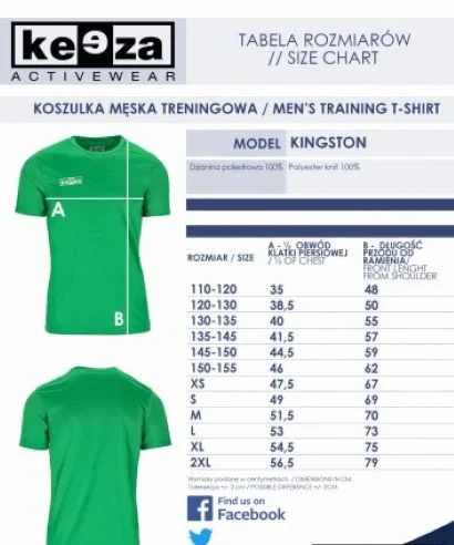 Koszulka treningowa KEEZA Kingston Leśnik Słone - obrazek 5